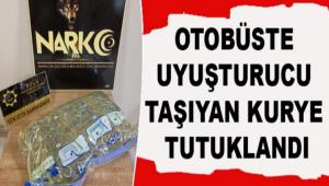 OTOB�STE UYU�TURUCU TA�IYAN KURYE TUTUKLANDI