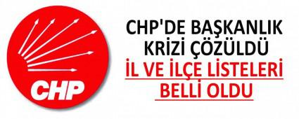 CHP\'DE BA�KANLIK KR�Z� ��Z�LD�