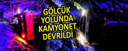 G�LC�K YOLUNDA KAMYONET DEVR�LD�