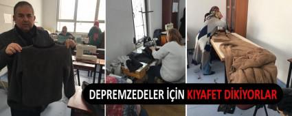 DEPREMZEDELER ���N KIYAFET D�K�YORLAR