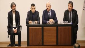 VAL�, GEREDE\'DE DEPREM TOPLANTISI YAPTI