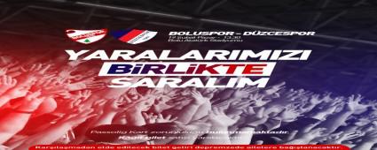 BOLUSPOR �LE D�ZCESPOR DOSTLUK MA�INDA KAR�ILA�ACAK