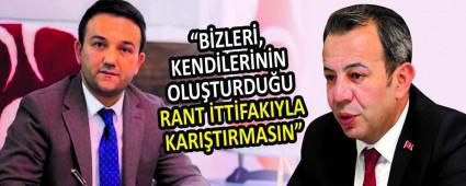 DURAK\'TAN BA�KAN �ZCAN\'A CUMHUR �TT�FAKI CEVABI