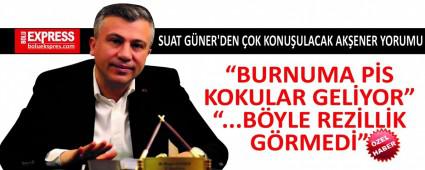 SUAT G�NER\'DEN �OK KONU�ULACAK AK�ENER YORUMU