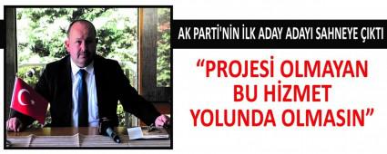 AK PART�\'N�N �LK ADAY ADAYI SAHNEYE �IKTI