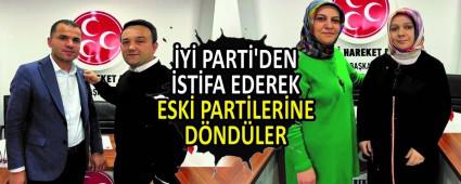 �Y� PART�\'DEN �ST�FA EDEREK ESK� PART�LER�NE D�ND�LER