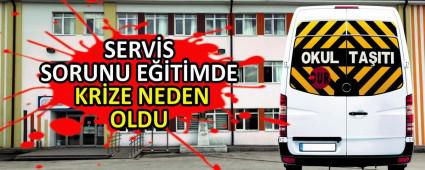 SERV�S SORUNU E��T�MDE KR�ZE NEDEN OLDU