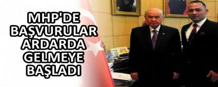 MHP\'DE BA�VURULAR ARDARDA GELMEYE BA�LADI