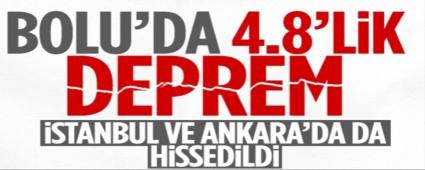 BOLU\'DA DEPREM HALKI SOKA�A D�KT�