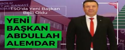 BOLU TSO\'DA YEN� BA�KAN ABDULLAH ALEMDAR