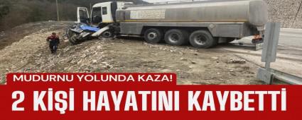 OTOMOB�L KARI KOCAYA MEZAR OLDU