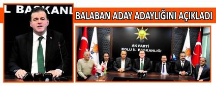 BALABAN ADAY ADAYLI�INI A�IKLADI