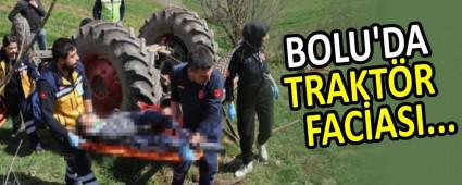 BOLU\'DA TRAKT�R FAC�ASI...