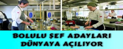 BOLULU �EF ADAYLARI D�NYAYA A�ILIYOR   