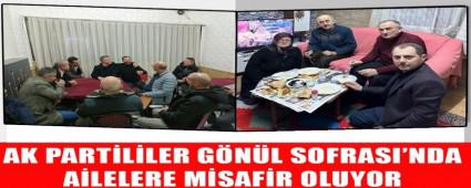 AK PART�L�LER G�N�L SOFRASI\'NDA A�LELERE M�SAF�R OLUYOR