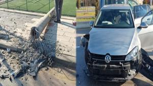 KAZA YAPAN OTOMOB�L BETON D�RE�� DEV�RD�