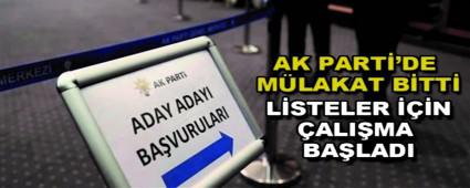 AK PART�\'DE M�LAKAT B�TT�  L�STELER ���N �ALI�MA BA�LADI