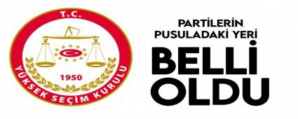 Partilerin oy pusulas�ndaki yeri belli oldu