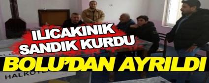 BOLU\'DAN AYRILDI