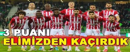 3 PUANI EL�M�ZDEN KA�IRDIK