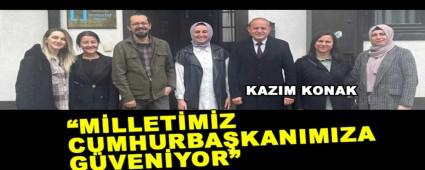  �M�LLET�M�Z CUMHURBA�KANIMIZA G�VEN�YOR�