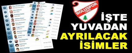 ��TE YUVADAN AYRILACAK �S�MLER