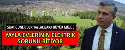 SUAT G�NER\'DEN YAYLACILARA B�Y�K M�JDE