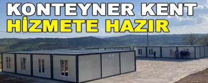 KONTEYNER KENT H�ZMETE HAZIR