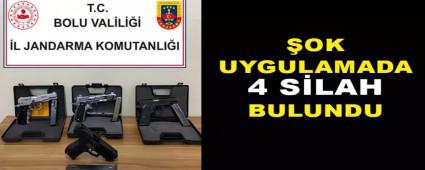 �OK UYGULAMADA 4 S�LAH BULUNDU