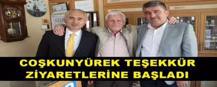 CO�KUNY�REK TE�EKK�R Z�YARETLER�NE BA�LADI