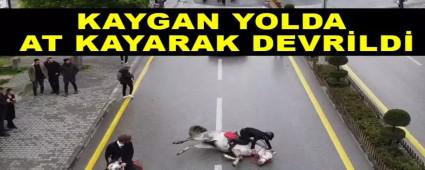 KAYGAN YOLDA AT KAYARAK DEVR�LD�