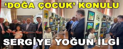 �DO�A �OCUK\' KONULU SERG�YE YO�UN �LG�