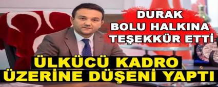DURAK BOLU HALKINA TE�EKK�R ETT�