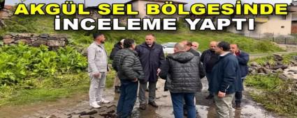AKG�L, SEL B�LGES�NDE �NCELEME YAPTI