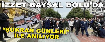 �ZZET BAYSAL BOLU\'DA ���KRAN G�NLERݔ �LE ANILIYOR