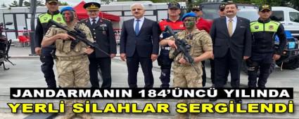 JANDARMANIN 184\'�NC� YILINDA  YERL� S�LAHLAR SERG�LEND�