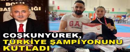 CO�KUNY�REK, T�RK�YE �AMP�YONUNU KUTLADI