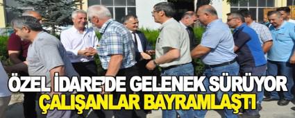 �ZEL �DARE\'DE GELENEK S�R�YOR  