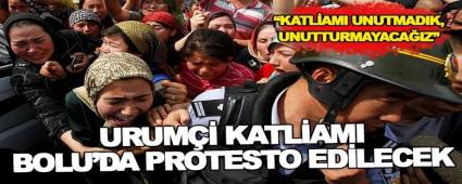URUM�� KATL�AMI, BOLU\'DA PROTESTO ED�LECEK