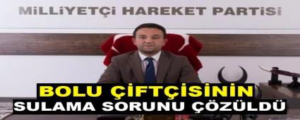 BOLU ��FT��S�N�N SULAMA SORUNU ��Z�LD�