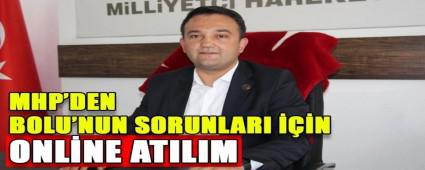 MHP\'DEN, BOLU\'NUN SORUNLARI ���N ONL�NE ATILIM
