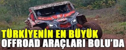 T�RK�YEN�N EN B�Y�K OFFROAD ARA�LARI BOLU\'DA