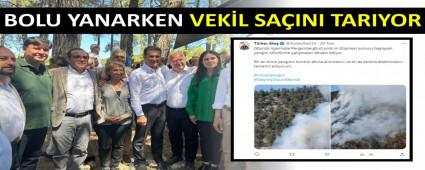 BOLU YANARKEN VEK�L SA�INI TARIYOR