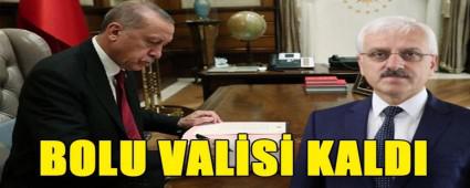 BOLU VAL�S� KALDI