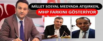 M�LLET SOSYAL MEDYADA ATI�IRKEN, MHP FARKINI G�STER�YOR