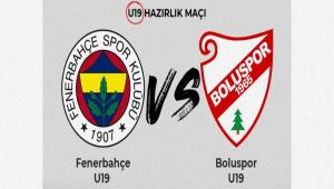 BOLU\'DA U-19 HAZIRLIK MA�I HEYECANI