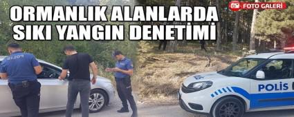 ASAY�� �UBE EK�PLER�NDEN  ORMANLIK ALANDA SIKI DENET�M