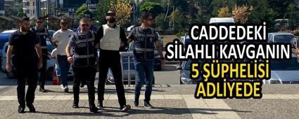 CADDEDEK� S�LAHLI KAVGANIN 5 ��PHEL�S� ADL�YEDE