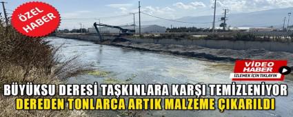 B�Y�KSU DERES� TA�KINLARA KAR�I TEM�ZLEN�YOR