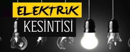 O SAATE KADAR ELEKTR�KLER YOK